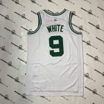 WHITE NIKE CELTICS ASSOCIATION SWINGMAN JERSEY