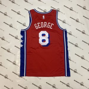 GEORGE NIKE 76ERS ASSOCIATION SWINGMAN JERSEY